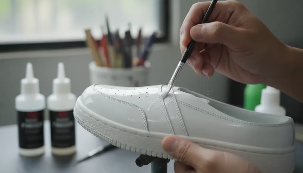 Proses Aplikasi Finisher Sepatu untuk Hasil Optimal