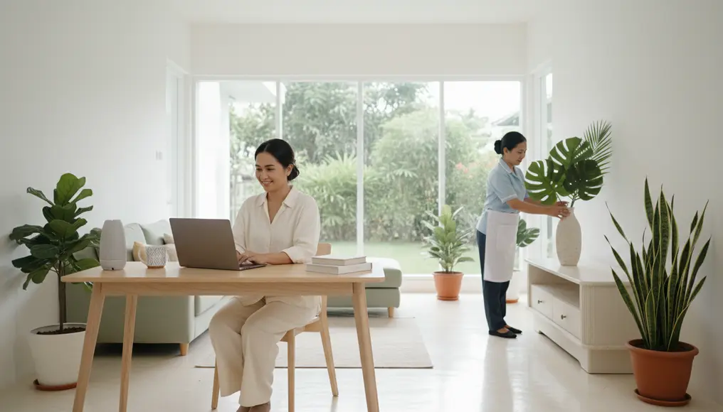 Peran Asisten Rumah Tangga dalam Menjaga Rumah bagi Pekerja Remote & WFH