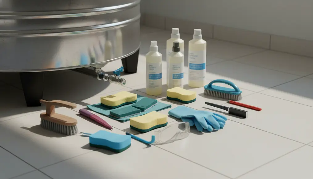 Persiapan Matang Sebelum Membersihkan Toren Stainless Steel