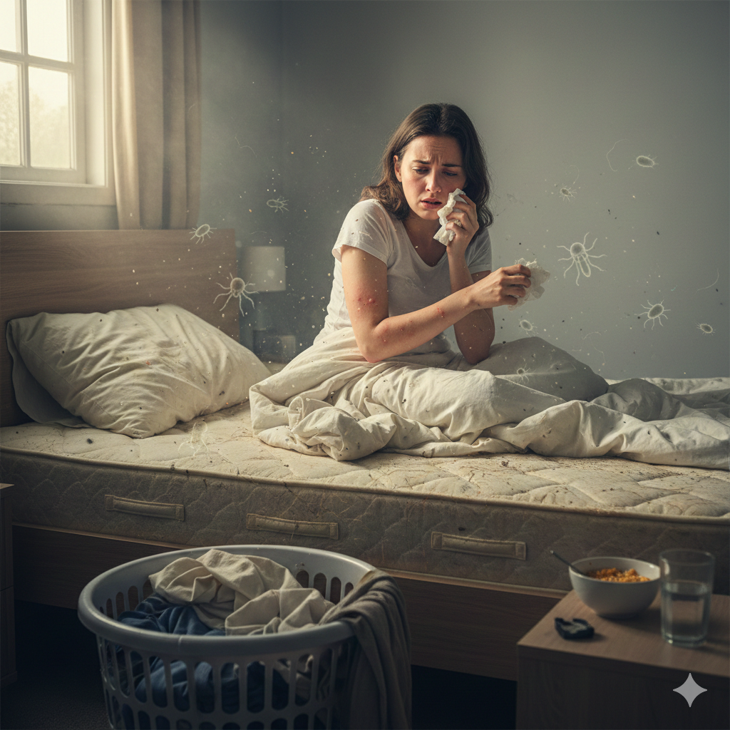 Mengapa Kasur yang Kotor Bisa Menyebabkan Alergi?