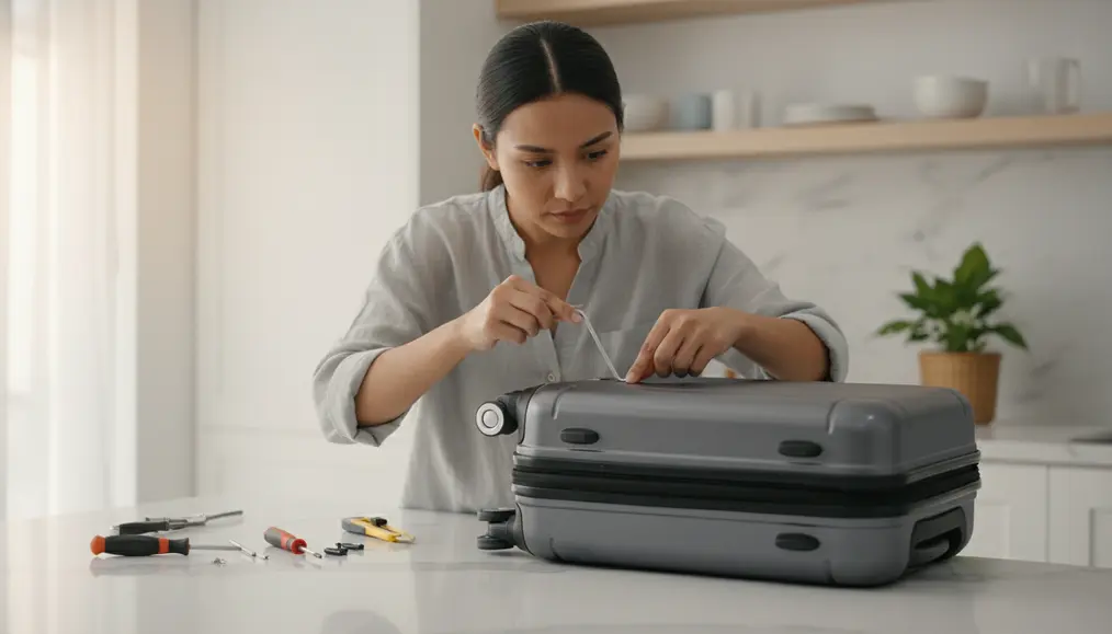 Langkah Praktis Mengatasi Handle Koper yang Longgar di Rumah