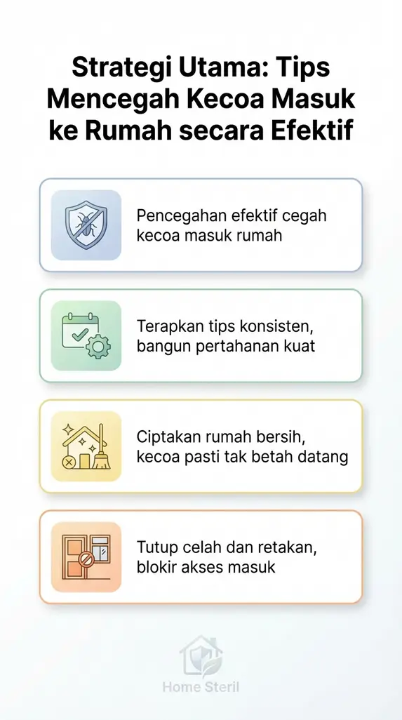 Strategi Utama: Tips Mencegah Kecoa Masuk ke Rumah secara Efektif