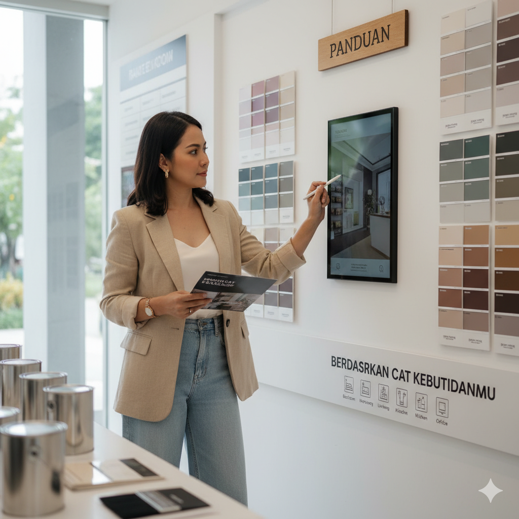 Panduan Memilih Cat Eksklusif Berdasarkan Kebutuhanmu