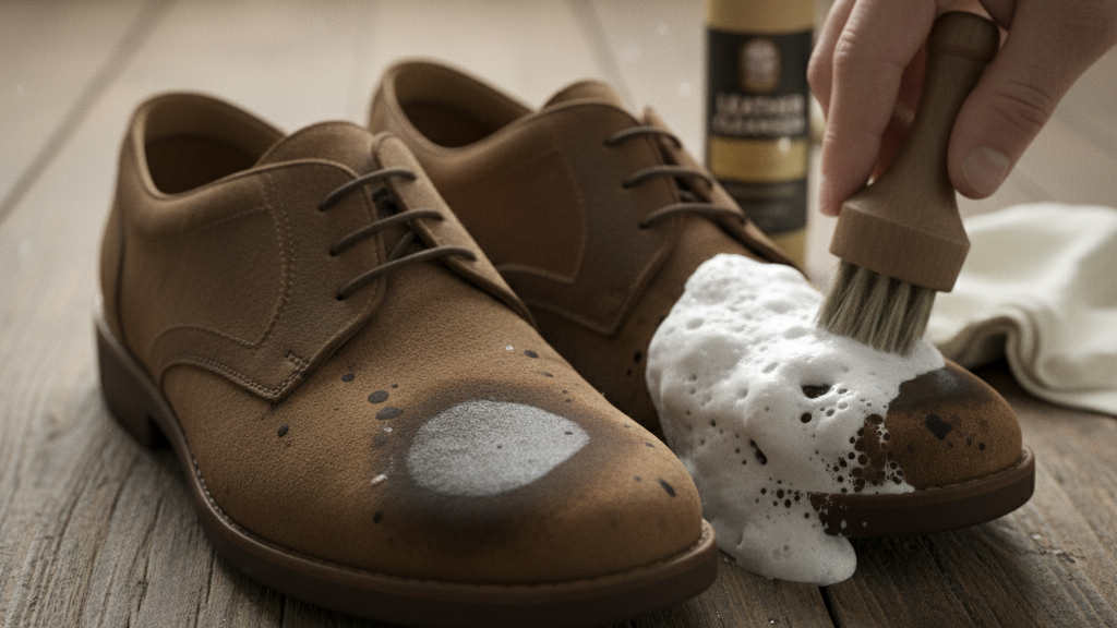 Sepatu Suede atau Nubuck