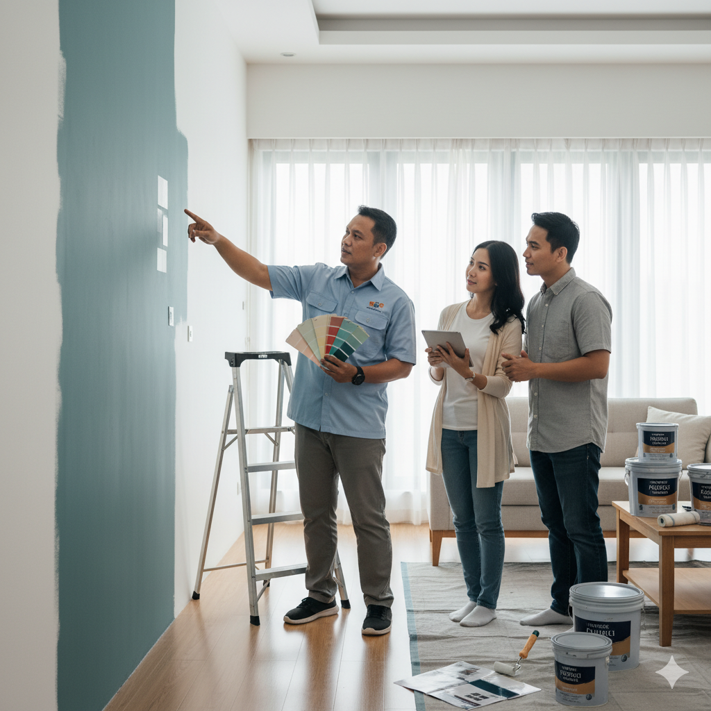 Saran Ahli tentang Warna dan Jenis Cat Tembok Berkualitas