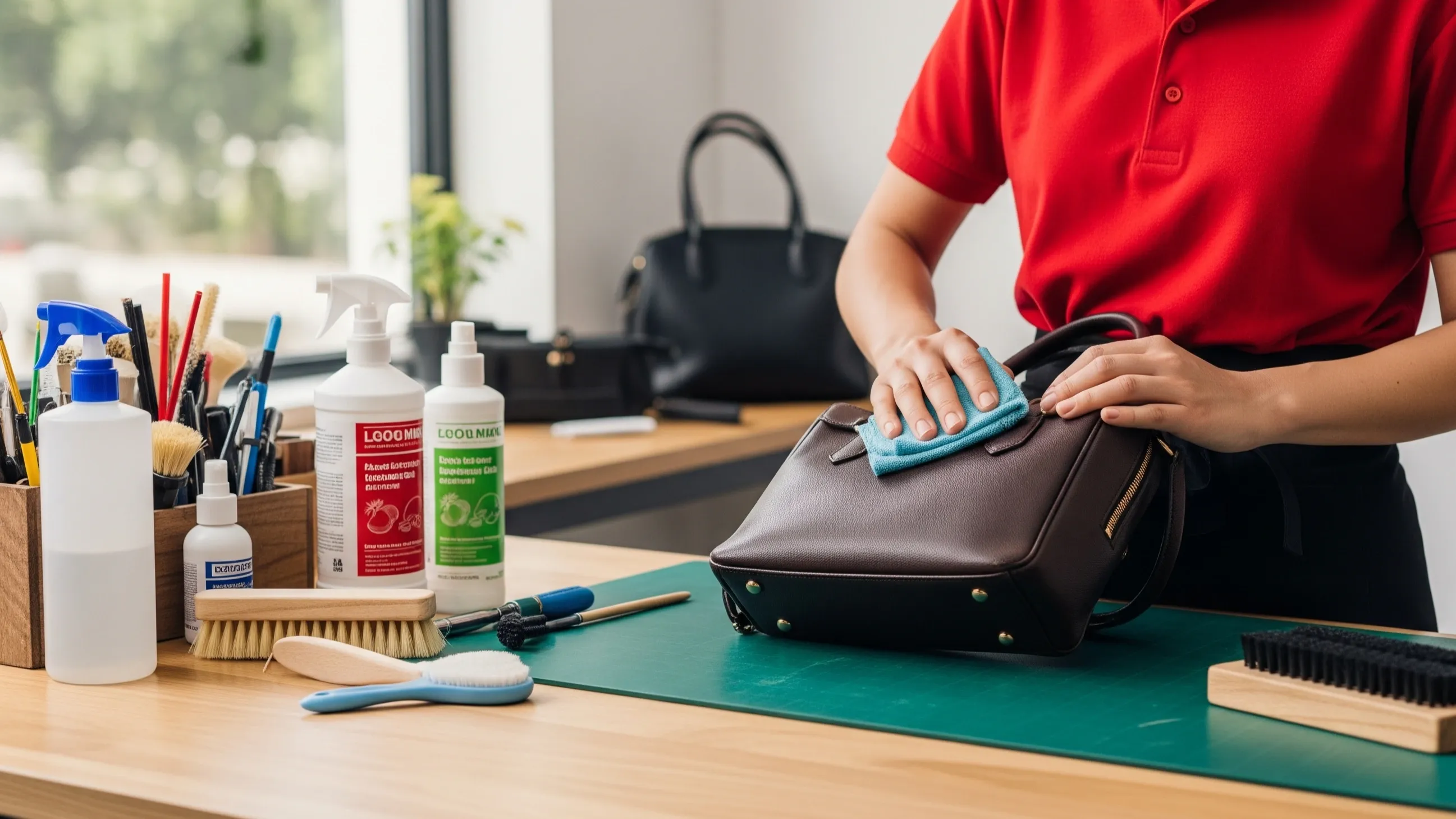 Hilangkan Bau Tas Kulit Branded dengan Pembersih Aman
