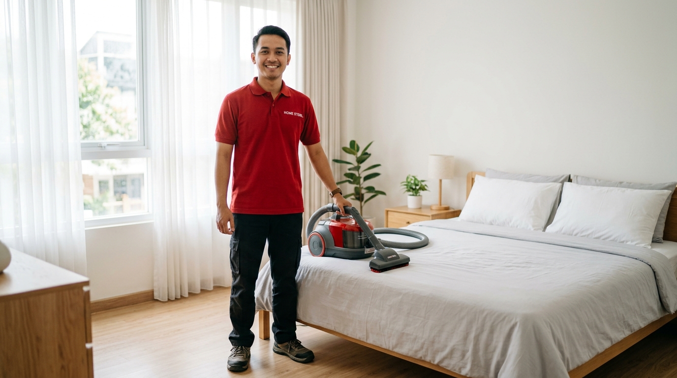 Cara Kerja Dry Vacuum Tungau dari Home Steril