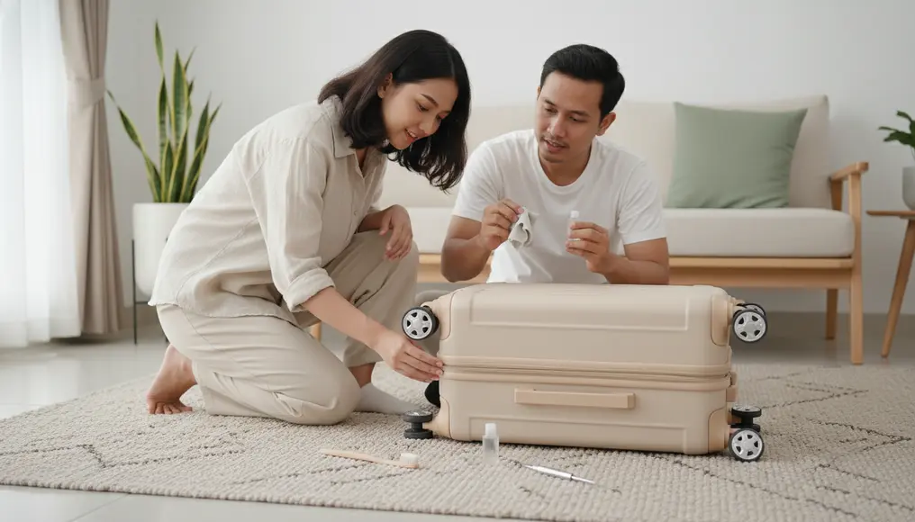 Penyebab Roda Koper Seret Berat & Cara Mengatasinya (Tanpa Ganti)