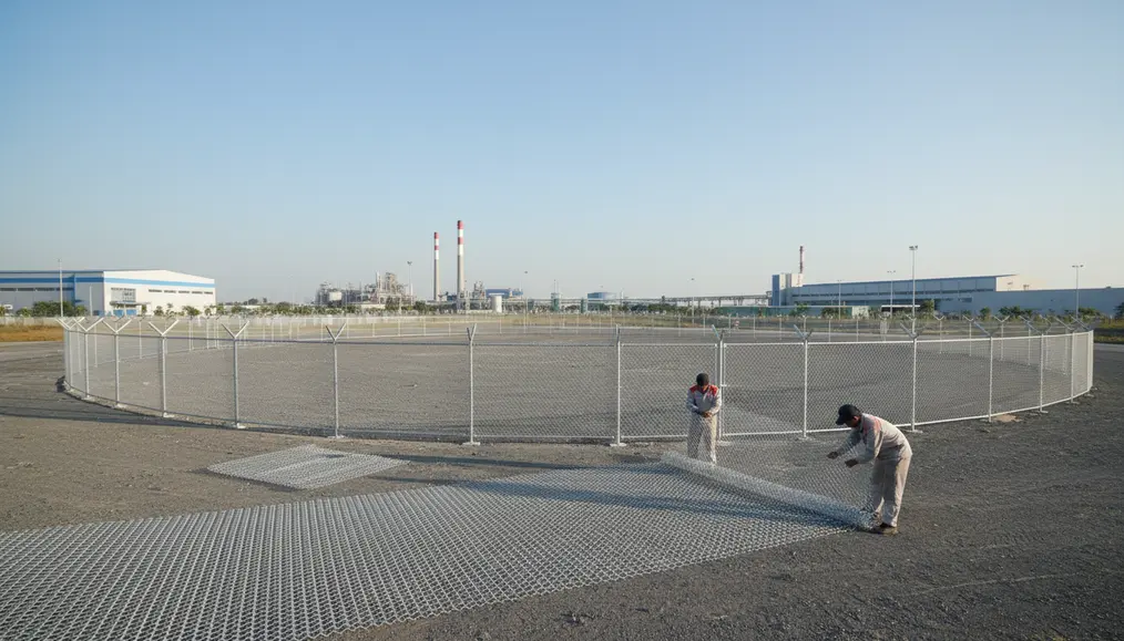 Mengenal Pagar Kawat Harmonika: Fleksibilitas dan Efisiensi