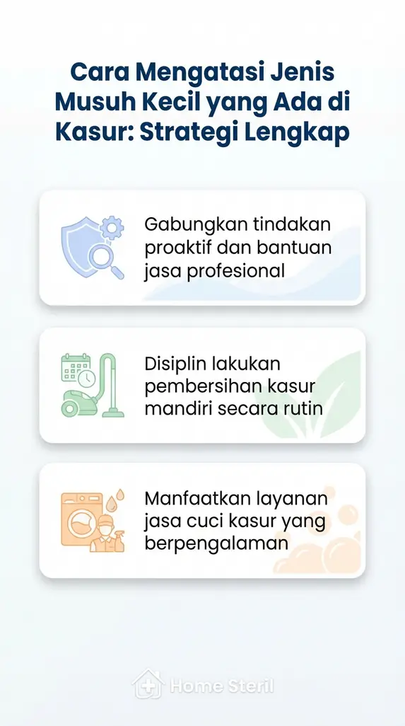 Cara Mengatasi Jenis Musuh Kecil yang Ada di Kasur: Strategi Lengkap