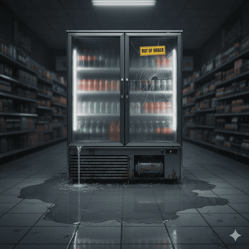 Tanda-tanda Chiller Showcase Perlu Jasa Servis Chiller Berpengalaman