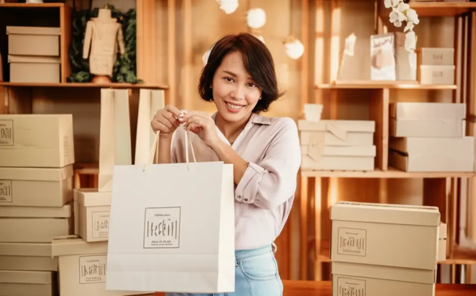 Jasa Desain & Produksi Kemasan Custom untuk Bisnis Fashion Rumahan: Branding Kuat, Tampil Profesional!