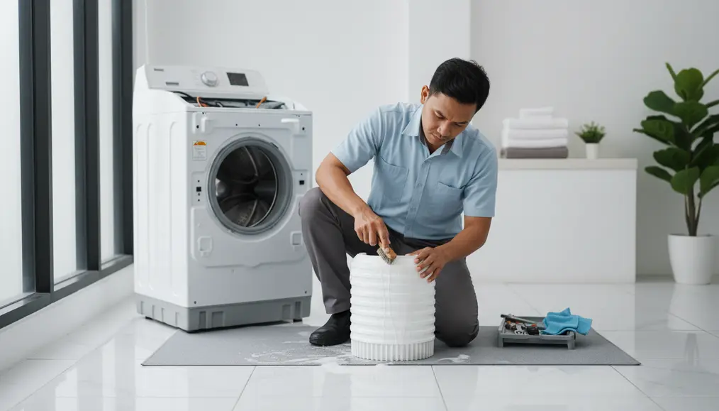 Bagaimana Layanan Pembersihan Mesin Cuci Prabayar Bekerja?