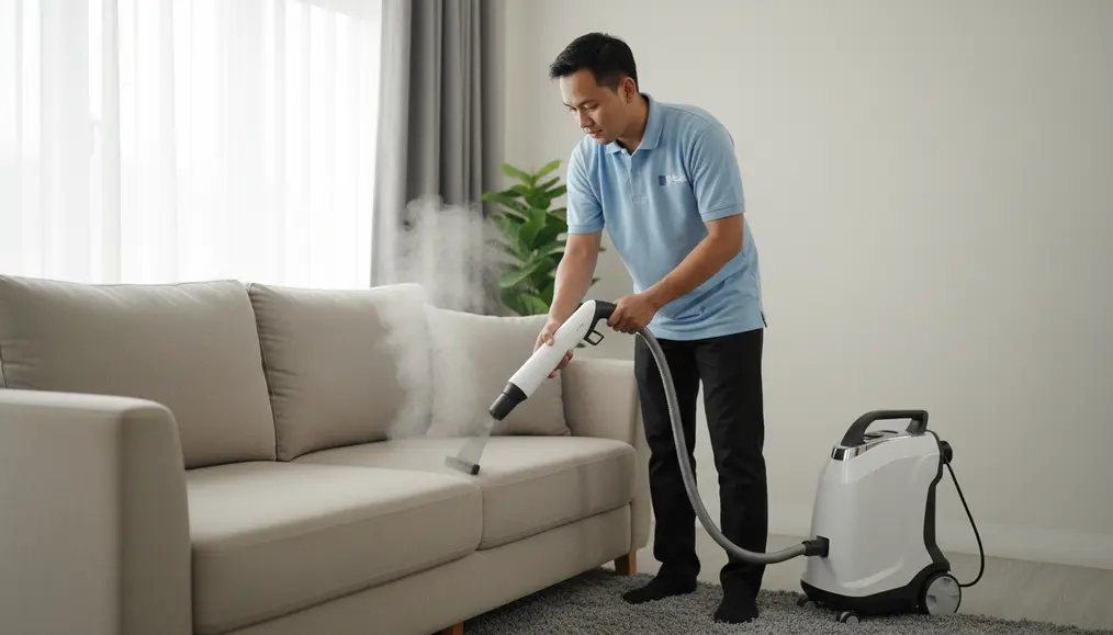 Membongkar Cara Kerja Jasa Cuci Sofa Berbasis Uap: Tahap Demi Tahap