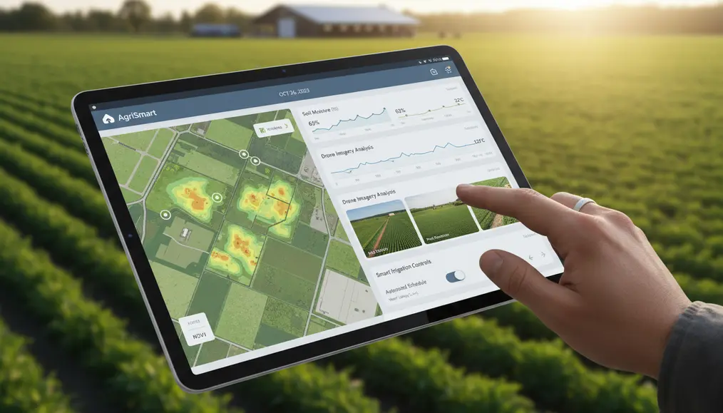 Key Features of Advanced Precision Farming Web Applications Australia